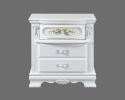 ACME Flora Nightstand, White Finish BD01639