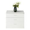 Wood Simple 3-Drawer Dresser White