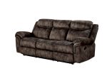 ACME Zubaida Sofa (Glider & Motion), 2-Tone Chocolate Velvet 55020