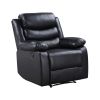 ACME Eilbra Power Recliner, Black PU 56910