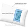 Rayon from Bamboo Shredded Memory Foam Pillow with Rayon from Bamboo Blend Cover