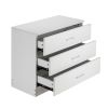 Wood Simple 3-Drawer Dresser White