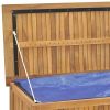 Patio Box 59.1"x19.7"x21.7" Solid Wood Teak