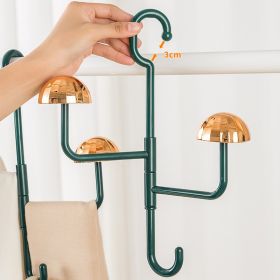 Mushroom Rotating Coat Rack Scarf Bag Storage Seamless Hook