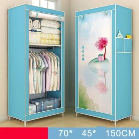 Single Dormitory Dust Closed Wardrobe (Option: The Wizard of Oz)