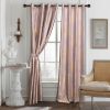 Curtains Damask Jacquard, Grommet, Semi-Blackout, Tall 60x100 inches