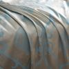 Curtains Damask Jacquard, Grommet, Semi-Blackout, Tall 60x100 inches