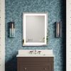 Frameless Rectangular LED Light Bathroom Vanity Mirror