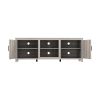 WESOME TV Stand Storage Media Console Entertainment Center with 2 Doors, Multiple Colors