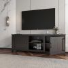 WESOME TV Stand Storage Media Console Entertainment Center with 2 Doors, Multiple Colors