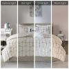 Raina Metallic Printed Duvet Cover Set