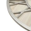 Mason 23.6" Wood Wall Clock