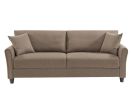 Leisure Loveseat Furniture with Hardwood Frame; Mid-Century Upholstered Couch for Living Room