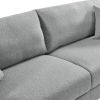 Leisure Loveseat Furniture with Hardwood Frame; Mid-Century Upholstered Couch for Living Room