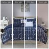 Raina Metallic Printed Comforter Set