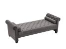 2038 Rectangular Large Sofa Stool for Living Room