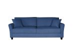 Leisure Loveseat Furniture with Hardwood Frame; Mid-Century Upholstered Couch for Living Room