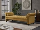 2038 Rectangular Large Sofa Stool for Living Room