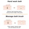 2 In 1 Double-Sided Bath Brush Long Handle Rubbing Back Bath Brushes Dual Purpose Body Brush Back Massage Shower Body Cleaning